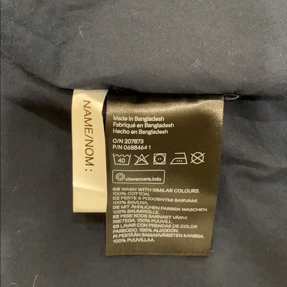 Boys 8-9 Youth Button Down L.O.G.G. Blue Shirt - Picture 8 of 8